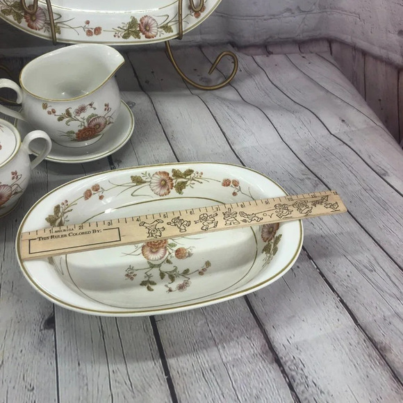 vintage Hofgarten by Noritake serving set cottagecore entertainment - Picture 6 of 12